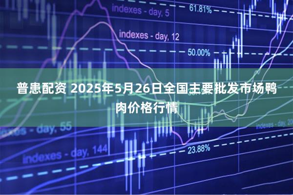 普患配资 2025年5月26日全国主要批发市场鸭肉价格行情