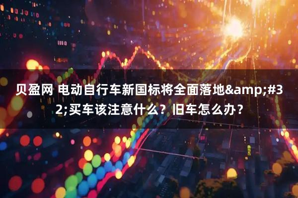 贝盈网 电动自行车新国标将全面落地&#32;买车该注意什么？旧车怎么办？